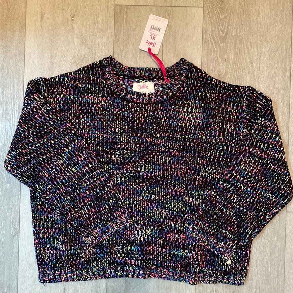 Justice Marled Crewneck Sweater